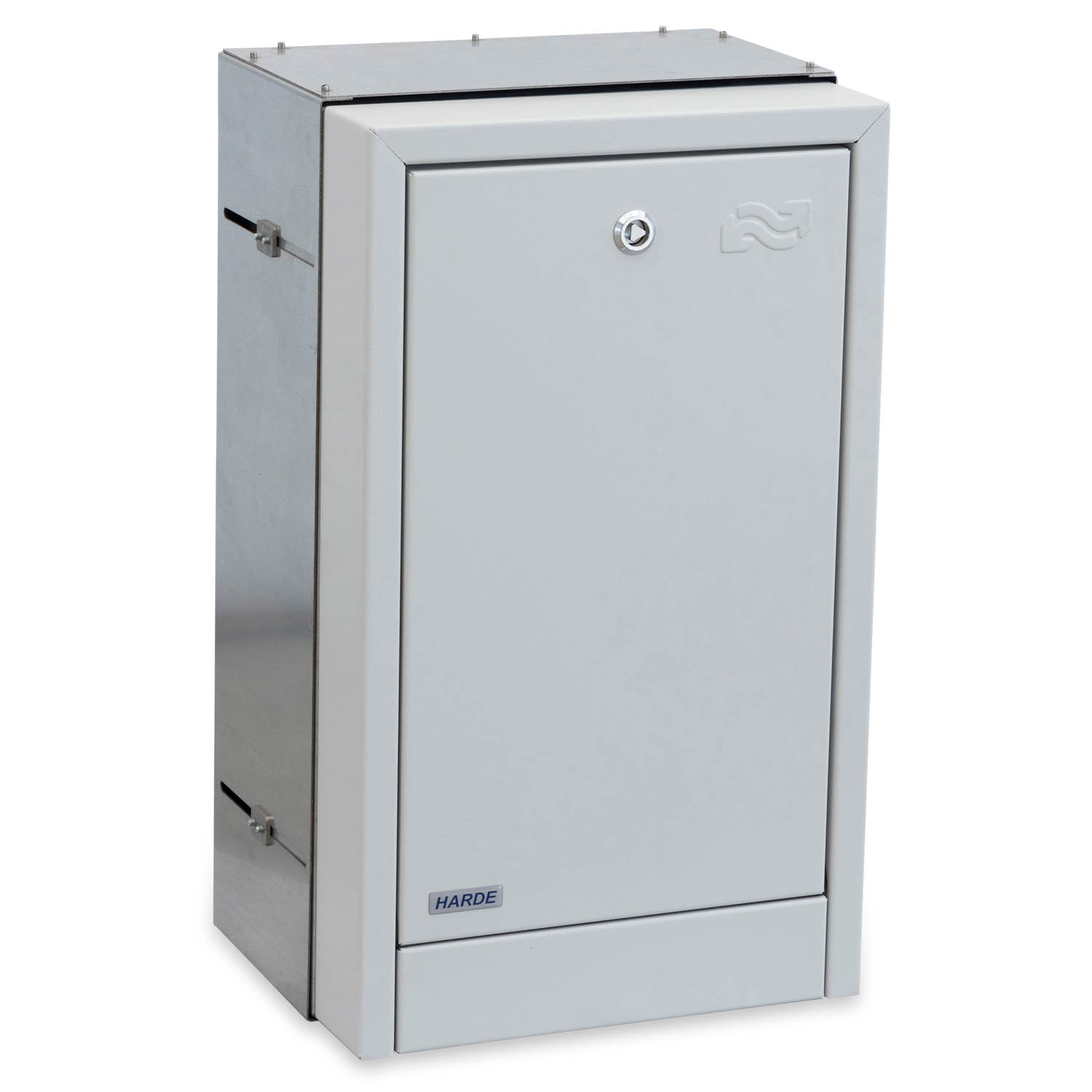 Indmuringsskab H590B350D200-350mm. - RAL7035